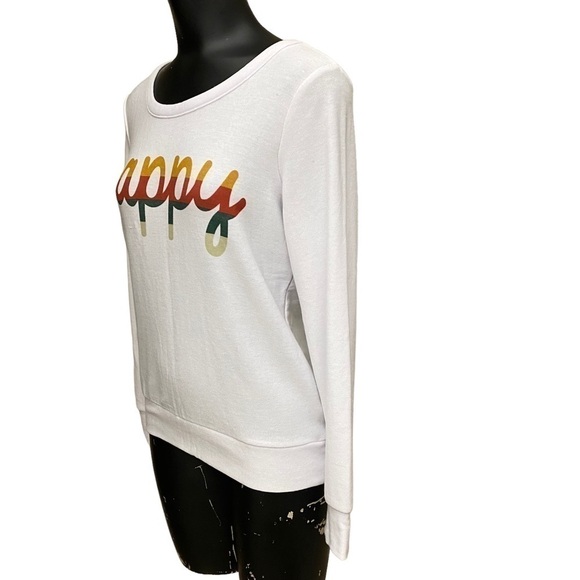 Chaser Happy Pullover Long Sleeve Top Size XS - Picture 3 of 6